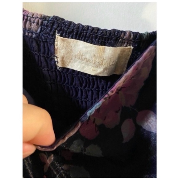 ALTAR’D STATE Navy Floral Chiffon Mini Dress - Picture 5 of 7